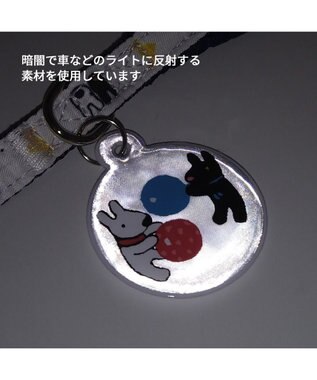 PET PARADISE リサとガスパール 反射チャーム付き リード 《ひよこ》 ＳＳ～Ｓ 小型犬 反射チャーム付き