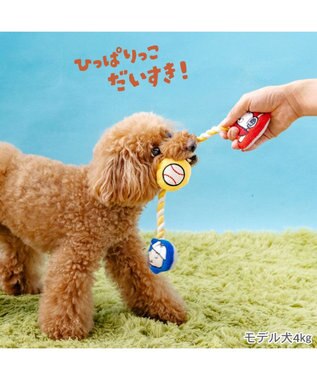 PET PARADISE スヌーピー 野球ロープトイ -