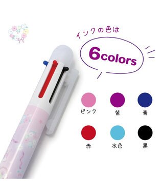 Mother garden マザーガーデン ユニコーン ６色ボールペン 《フラワー柄》 フラワー