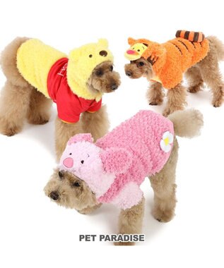 PET PARADISE ディズニー ふわふわなりきり パーカー 《ピグレット》 小型犬 ピグレット