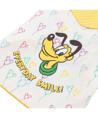 PET PARADISE ディズニー プルート タッチワンクール プラス タンクトップ 小型犬 ホワイト×イエロー