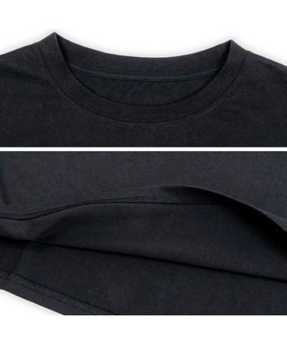 Mother garden しろたん ビッグTシャツ 半袖 《カレーナイス！》ユニセックス フリーサイズ ネットショップ限定 ブラック