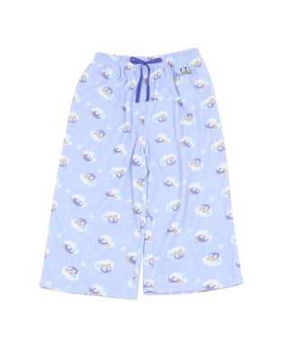 Mother garden マザーガーデン こぴよフレンズ こねむ パイル ステテコ レディース フリーサイズ ルームパンツ 部屋着 夏 夏物 フリーサイズ レディース 女性用 パイル生地 かわいい キャラクター 水色