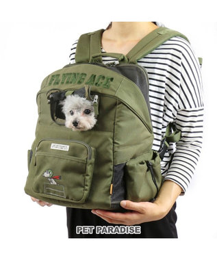 PET PARADISE スヌーピー ハグ＆リュック キャリーバッグ  《フライング柄》 小型犬 フライング柄
