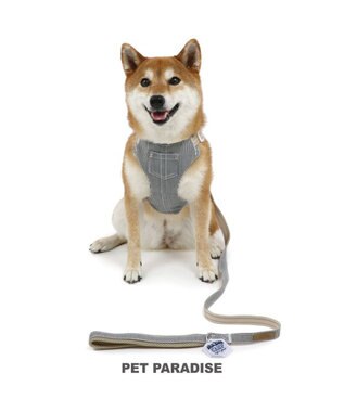 PET PARADISE ペットパラダイス ヒッコリー スリム ハーネス＆リード SM 中型犬