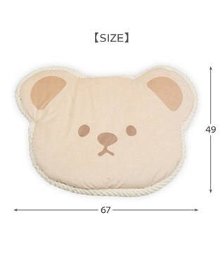 PET PARADISE ペットパラダイスくまさん マット ベージュ