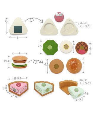 Mother garden マザーガーデン  ピクニックランチセット バスケット付き