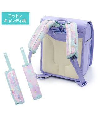 Mother garden マザーガーデン ユニコーン ランドセル ショルダーパッド 《コットンキャンディ柄》 コットンキャンディ柄