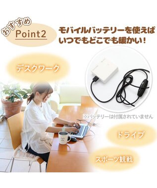 Mother garden しろたん USB ぽかぽか シートクッション ハンドウォーマー 38cm×35cm 茶系