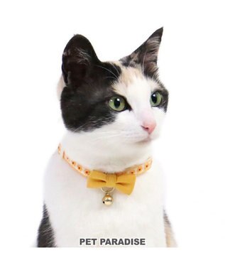 PET PARADISE ペットパラダイス 猫 首輪 チロリアン 《イエロー》
