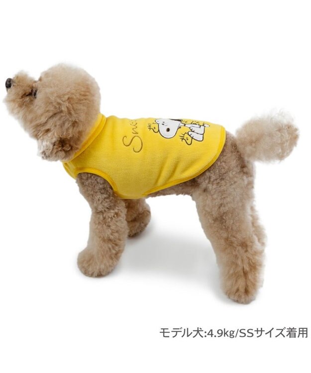 PET PARADISE スヌーピー ワンダフルストレッチ トレーナー 小型犬 イエロー
