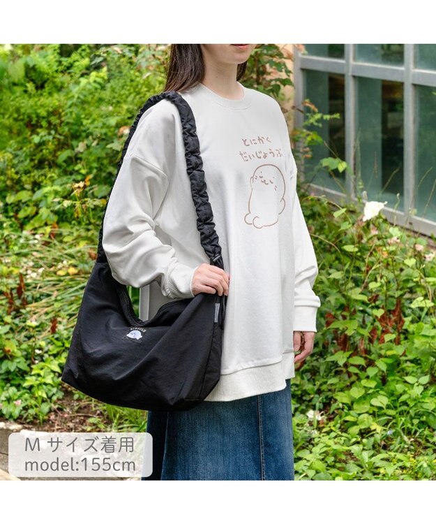 Mother garden しろたん トレーナー 《とにかくだいじょうぶ》 ユニセックス ホワイト