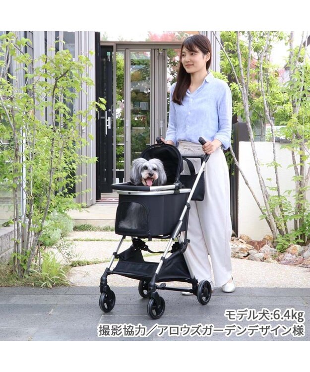 PET PARADISE smooca mini ペットカート《ブラック》 ブラック