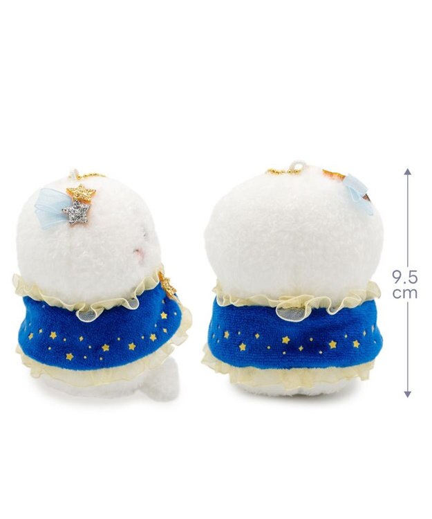 Mother garden しろたん 星ケープ キーホルダー 《しろたん》 単品 しろたん