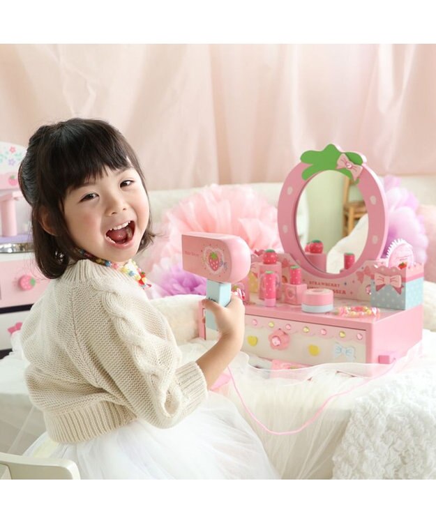 Mother garden マザーガーデン  野いちご パステルドレッサー ピンク（淡）