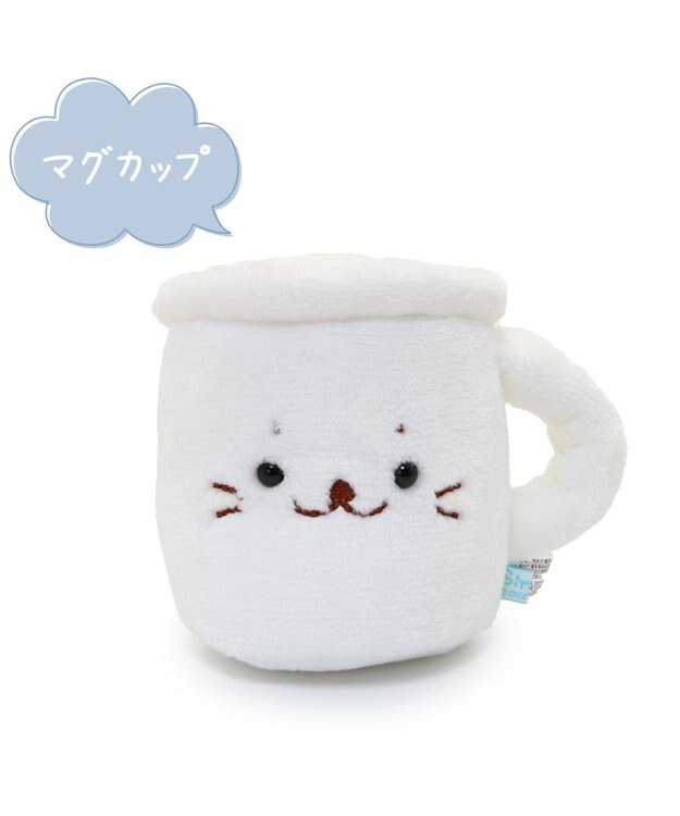 Mother garden しろたん 白いもの マスコット 《マグカップ》 単品 マグカップ