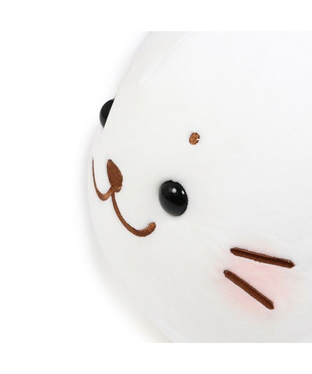 Mother garden しろたん ビーズクッション 抱き枕 55cm クッション 白