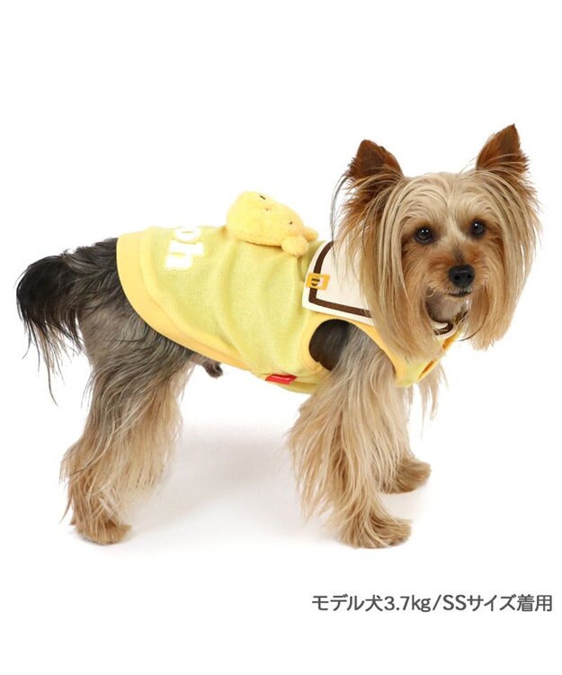 PET PARADISE ディズニー くまのプーさん ぬいぐるみ付きタンクトップ 小型犬 プーさん