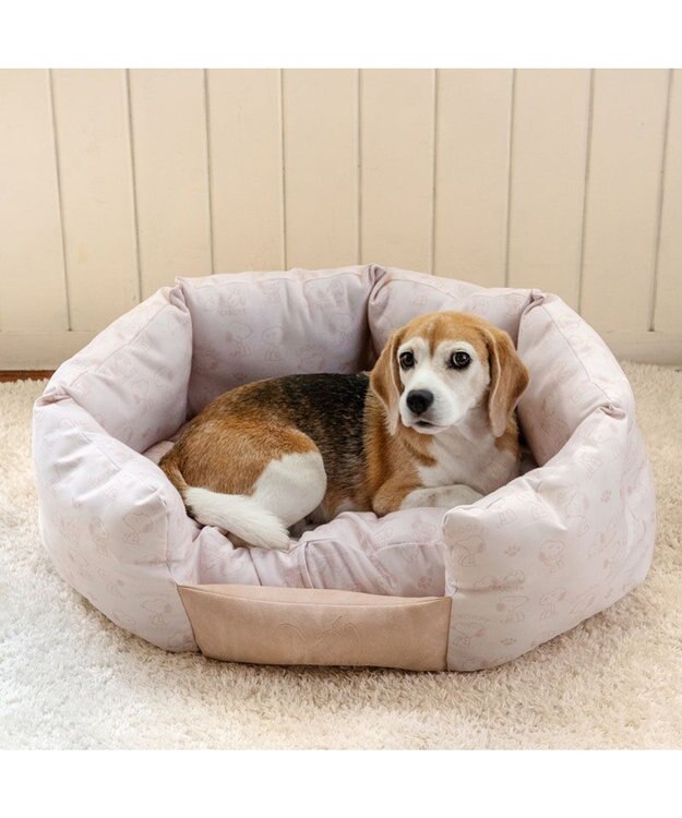 PET PARADISE スヌーピー 淡色カドラー Ｌ ベージュ