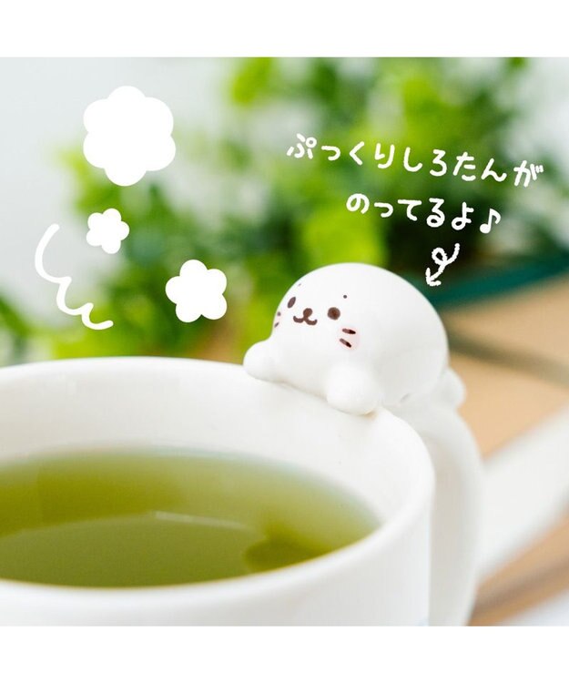 Mother garden しろたん のんびり マグカップ＆スプーンセット 0