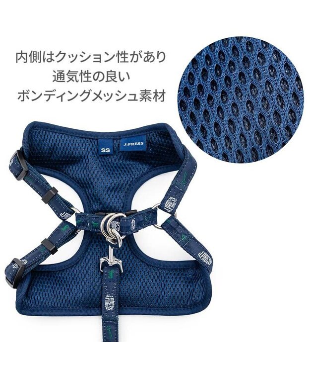 PET PARADISE J.PRESS ハーネス＆リード 《ブラック格子柄》 ３Ｓ 0