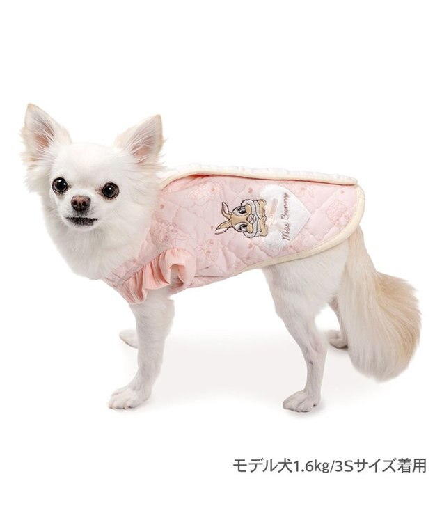 PET PARADISE ディズニー バンビ ミスバニー キルティング ベスト 小型犬 ピンク