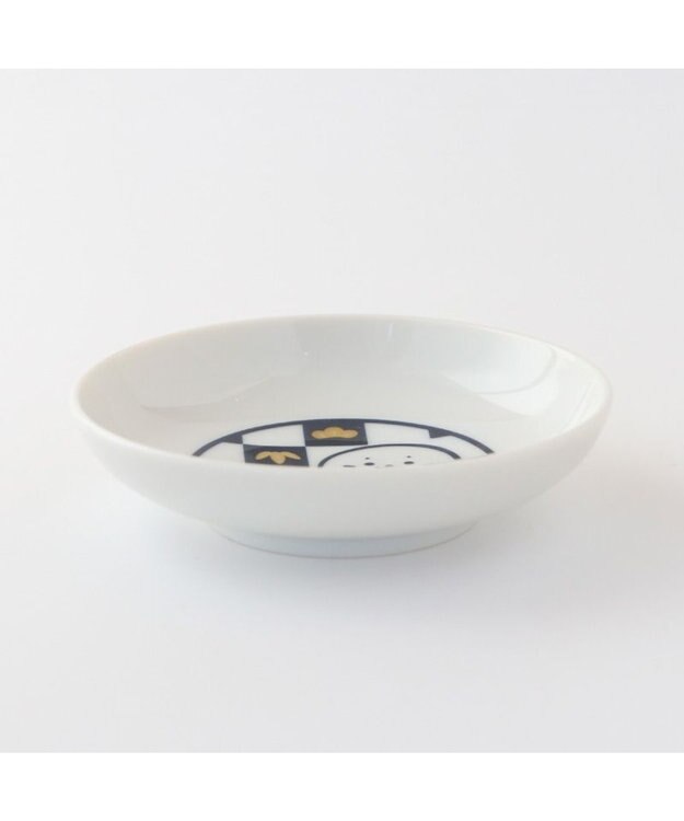 Mother garden しろたん 豆皿 《市松》 単品 市松