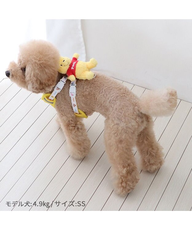 PET PARADISE ディズニー くまのプーさん マスコット付き ハーネス ＳＳ 小型犬 黄