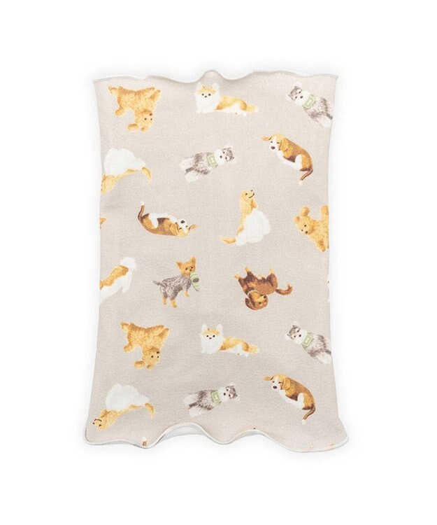 PET PARADISE ペットパラダイス makokoro ペティヒート 腹巻 《犬柄》 超小型犬 小型犬 グレイッシュベージュ