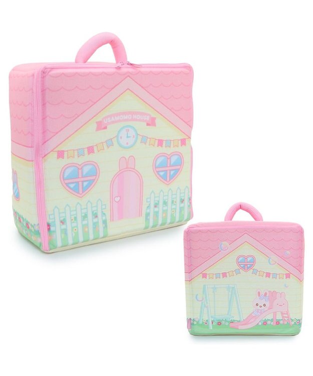 Mother garden ♪セット販売♪ マザーガーデン おせわあそびハウス & おしゃべりするマスコット うさももちゃん