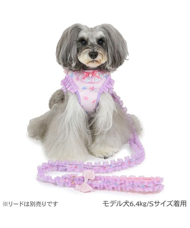PET PARADISE ディズニー ヤングオイスター ベストハーネス ３Ｓ 小型犬 ライトパープル