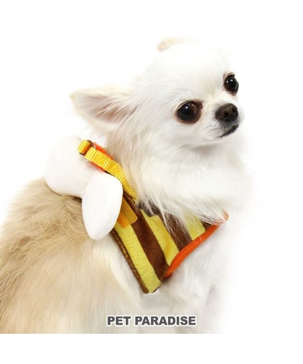 PET PARADISE  ペットパラダイス 蜂 ベストハーネス 【Ｓ】 黄