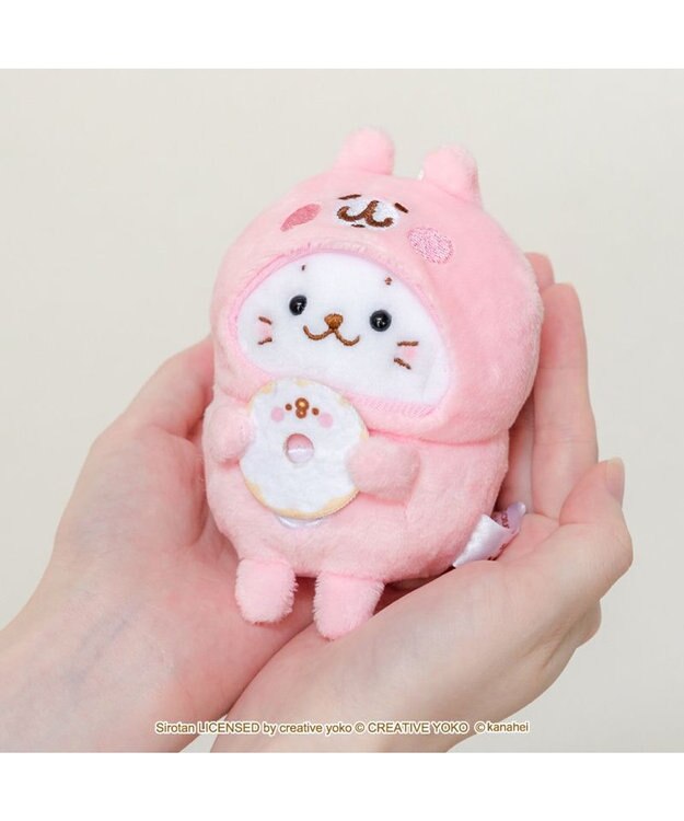 Mother garden しろたん 公式 しろたん×カナヘイの小動物　キーホルダー 《うさぎになったしろたん》 うさぎになったしろたん
