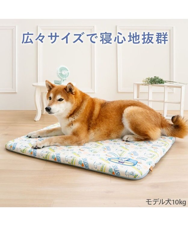 PET PARADISE スヌーピー もちっと クール マット Ｍ 《サーフ柄》 -