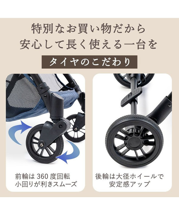 PET PARADISE smooca ネオ ワンロック ペットカート《デニム調》 インディゴブルー