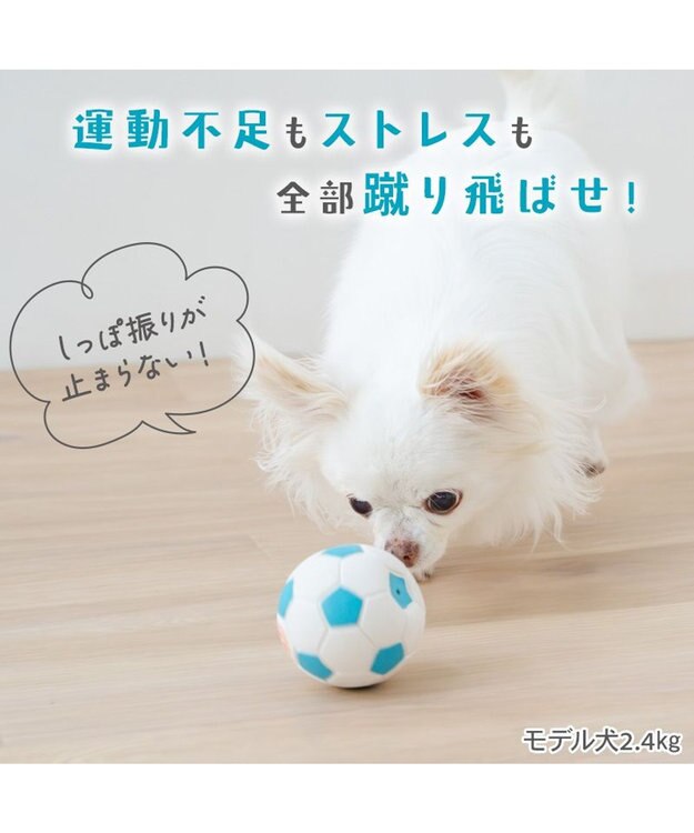 PET PARADISE ペットパラダイス サッカーボール 小 ホワイト