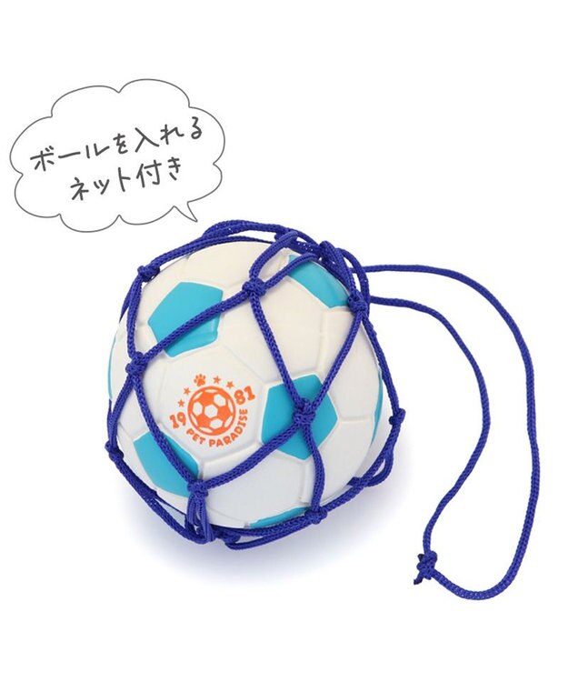 PET PARADISE ペットパラダイス サッカーボール 小 ホワイト