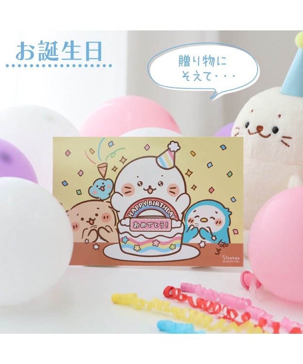 Mother garden  しろたん ポストカード 《お誕生日》 お誕生日