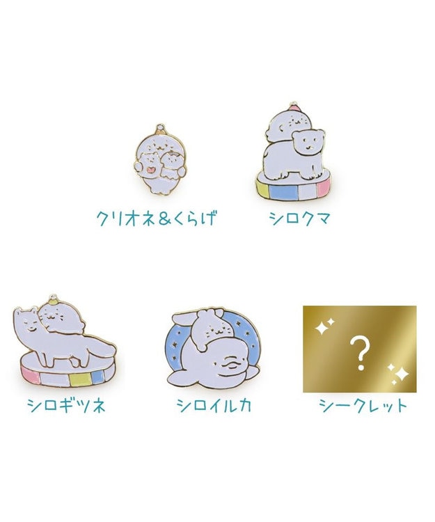 Mother garden しろたん ピンズコレクション 《氷の国》 単品1個 単品１個（柄は選べません）