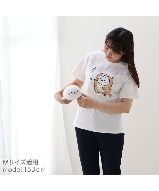 Mother garden しろたん Tシャツ 半袖  《コツメあくしゅ》 ユニセックス コツメあくしゅ