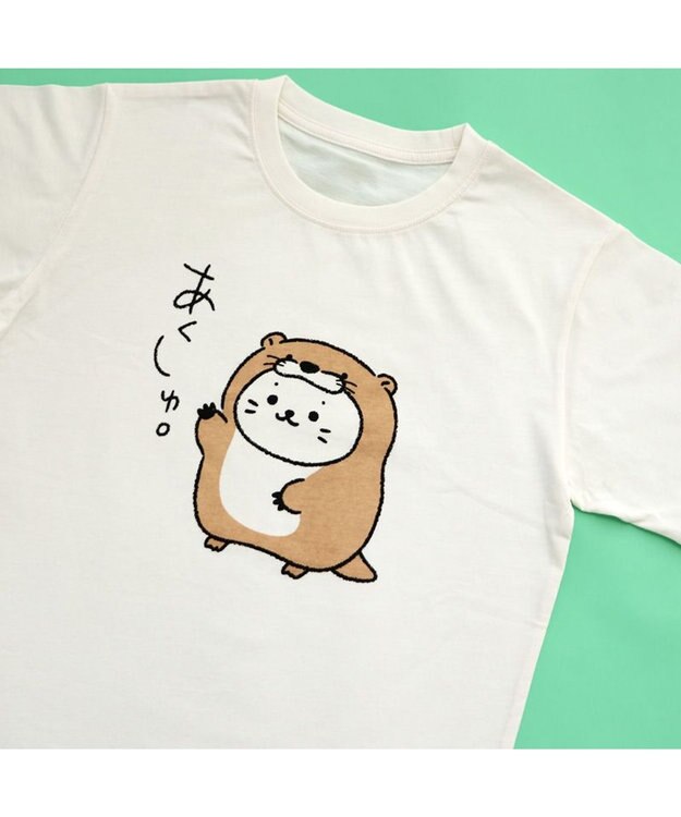 Mother garden しろたん Tシャツ 半袖  《コツメあくしゅ》 ユニセックス コツメあくしゅ