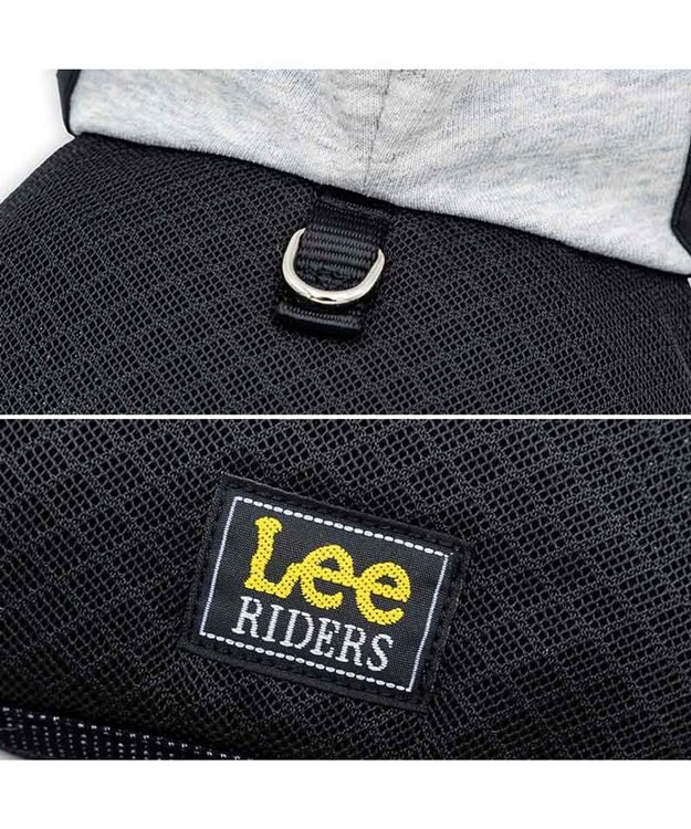 PET PARADISE Lee フード付き メッシュハーネス ３Ｓ ブラック