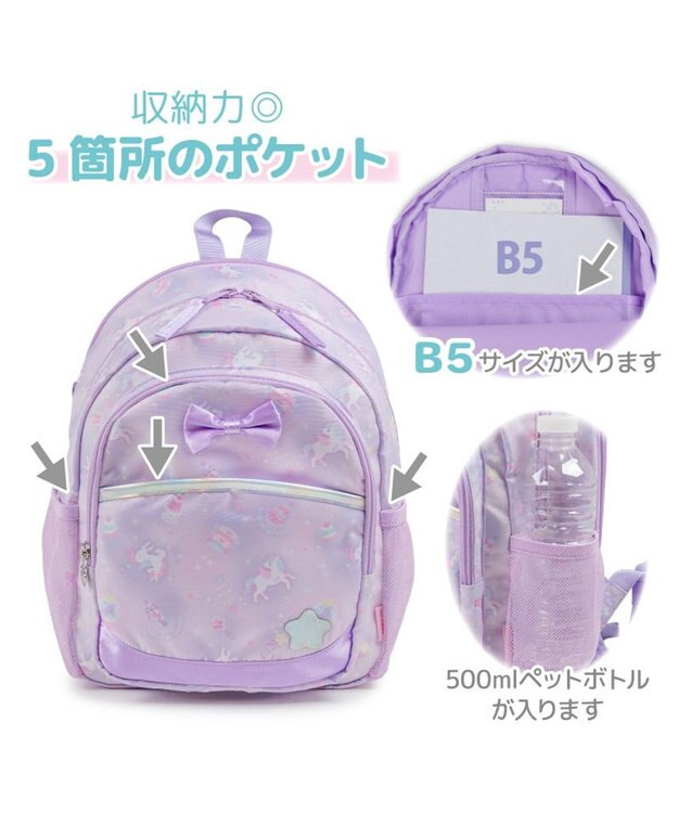 Mother garden マザーガーデン ユニコーン リュック 【Ｍサイズ】  《ぷっくり柄》 ぷっくり