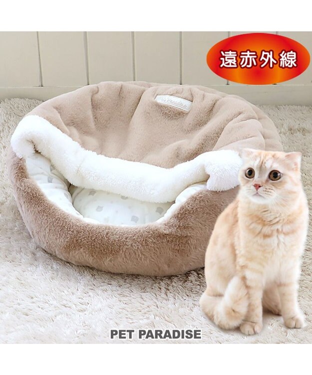 PET PARADISE 遠赤外線 丸型 寝袋  45cm -