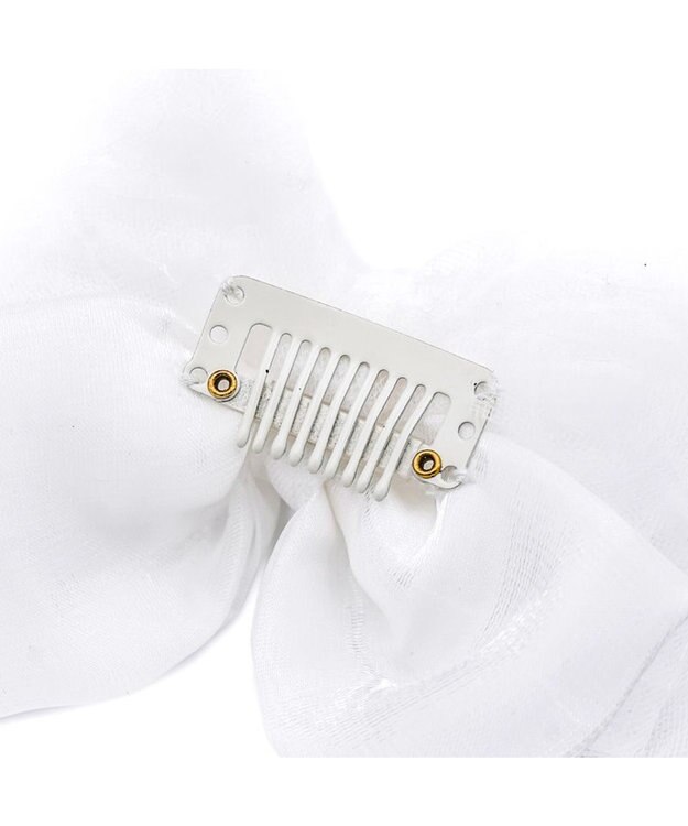 PET PARADISE cherircouture リボン アクセサリー ホワイト ホワイト