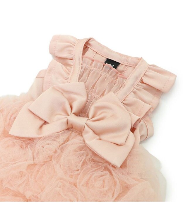 PET PARADISE cherircouture ローズチュールワンピース 《ピンク》 小型犬 ピンク