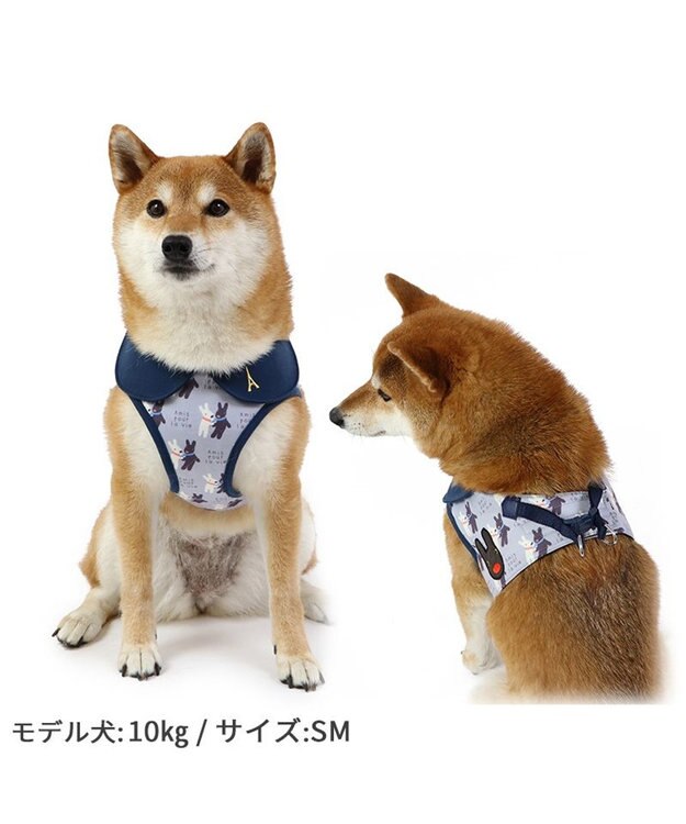 PET PARADISE リサとガスパール ベストハーネス  であい柄 ＳＭ 中型犬 -