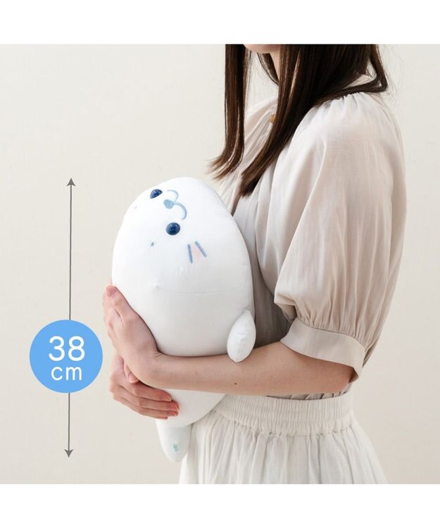 Mother garden しろたん クール ぬいぐるみ 38cm 《フローズン》 ホワイト