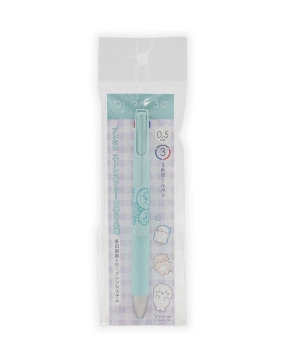 Mother garden しろたん ブレン３Ｃ 3色ボールペン 0.5mm 《おともだち》 単品 おともだち
