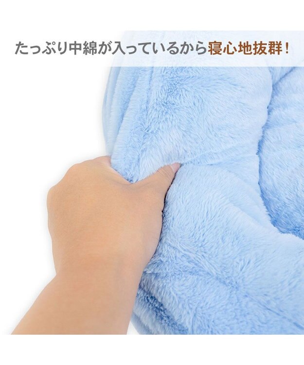 PET PARADISE ディズニー くまのプーさん 丸型 ベット 《風船》 小型犬 水色